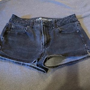 American Eagle Black Jean Shorts
